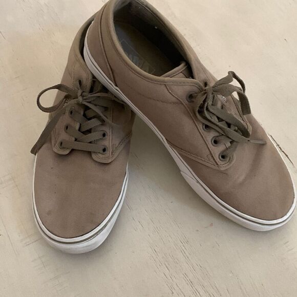 VANS Tan Sneakers Size 9.5 - Picture 5 of 5